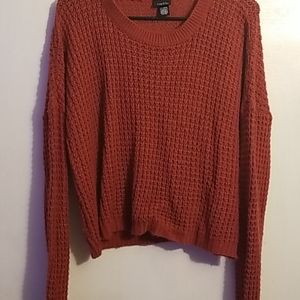 Waffle Knit Sweater